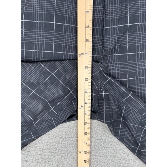 GRAND SLAM Performance Gray Plaid Golf Shorts Mens 42 (fits 39) Bogey Casual - Picture 3 of 9